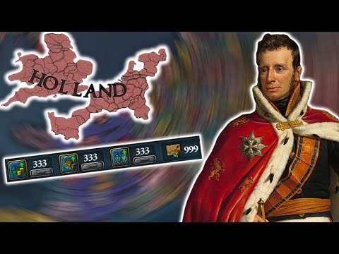 EU4 1.35 Holland Guide - PLAYING TALL Is EVEN MORE OP NOW