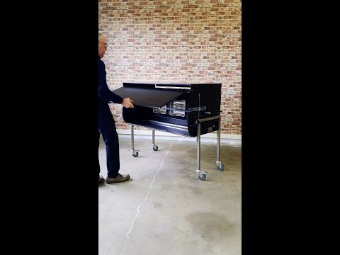 Tournebroche mechoui à gaz module , sur remorque ou sur chariot - mobigrill_6