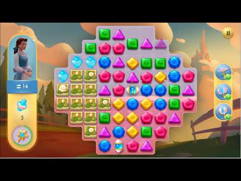 Disney Princess Majestic Quest Level 176 - No Boosters