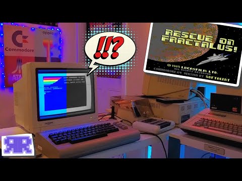 Fixing Commodore 64 Colour (though I'm colourblind) + Rescue on Fractalus!