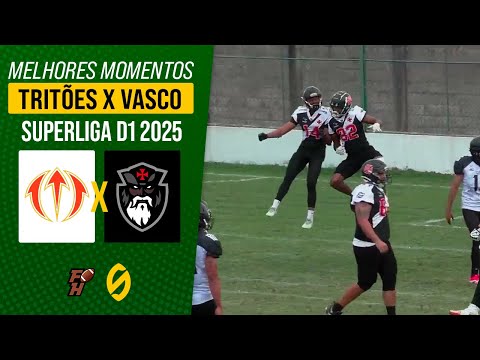 TRITÕES FA X VASCO ALMIRANTES | SUPERLIGA FA D1 2025 | Melhores Momentos