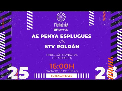 AE Penya Esplugues vs STV Roldán F.S. | Primera Iberdrola Futsal Jornada 14