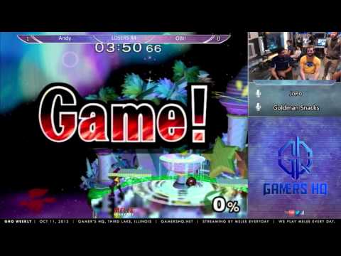 GHQ Weekly [10/11/15]: Andy (Fox) vs. Obi (Samus)