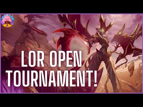 Speedrunning the LoR Open Tournament with busted decks