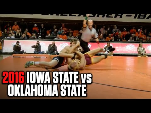 2016 Iowa State vs Oklahoma State Full Dual