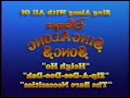 1987 Disney Sing Along Songs Promo Flipped