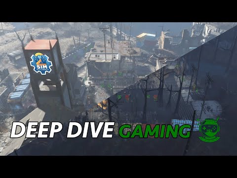 Diving into Sim Settlements 2 Chs 1 & 2 60 Jamaica Plains and Mirkwater Construction City Plans