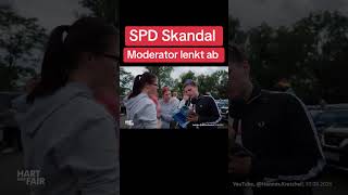 SPD Skandal ‼️Moderator lenkt ab🚨  #afd #bundestag #politik #nachricht