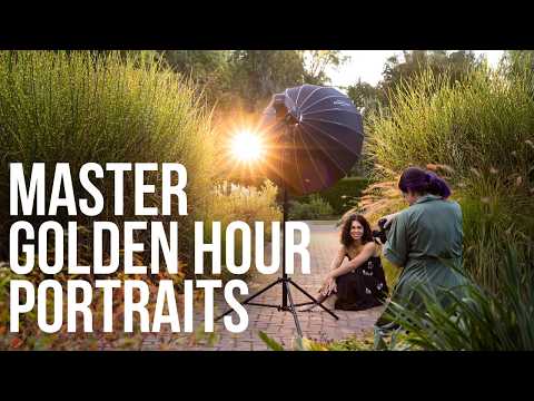Mastering Golden Hour Portraits with Off-Camera Flash