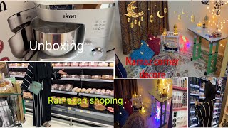 Ramadan Shopping \ Namaz Corner Decor \ unboxing Ikon Professional Mixer