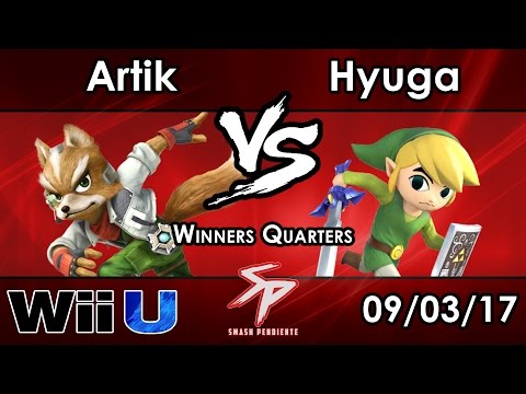 SP75 Artik (Fox) Vs. SF | Hyuga (Toon Link) - Winners Quarters - Smash 4