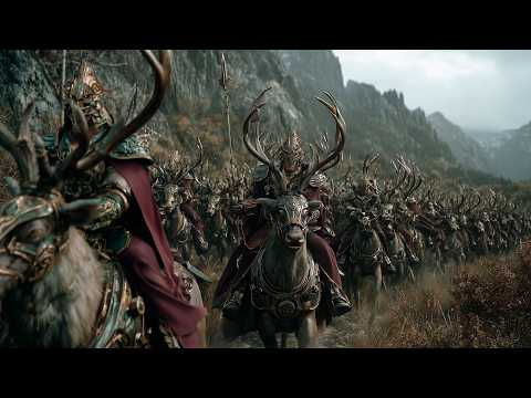 1,180,000 ELVES vs 2,300,000 MORDOR warriors! Who will win? [4k]