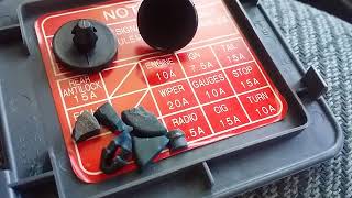 Toyota pickup brake lights stay on