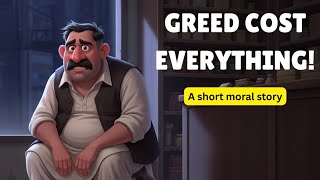 He Cheated for Gold… But Lost It All! 💰  The Greedy Shoe Seller Story