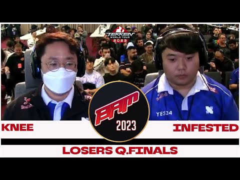 DRX Infested vs DRX Knee Loser's Quarterfinals - Tekken 7 | 2023 TWT Masters - BAM 13 2023 #knee