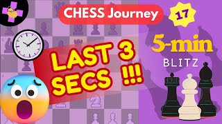 But, I resigned.. | Chess Journey - 17 | Gameplay | 5-min Blitz| Boiled Potato
