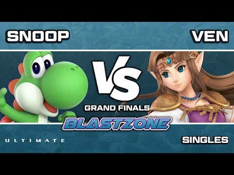 PSG Blastzone: Sugoi | Ven (Zelda) vs Sugoi | Snoop (Yoshi) - Grand Finals
