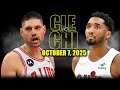 Cleveland Cavaliers Vs Chicago Bulls Full Game Highlights October 7 2025 NBA Preseason