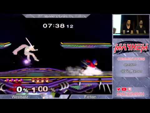 Mayhem May 2015 WF: Westballz (Falco) vs Fiction (Marth)