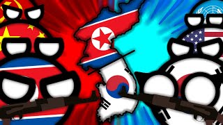 Korean War - Countryballs
