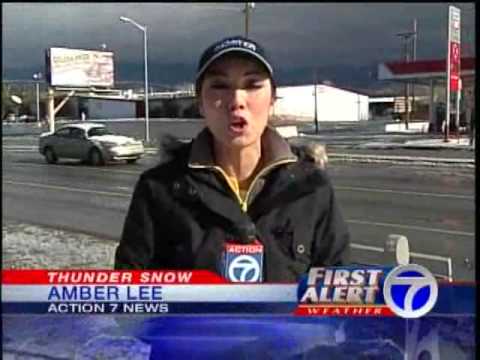 Storm Shows Rare 'Thundersnow' Phenomenon