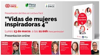 Presentación del libro ‘Vidas de mujeres inspiradoras 4’ en Lectura Fácil