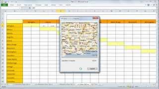 preview picture of video 'MapPoint - How to calculate distance tables'