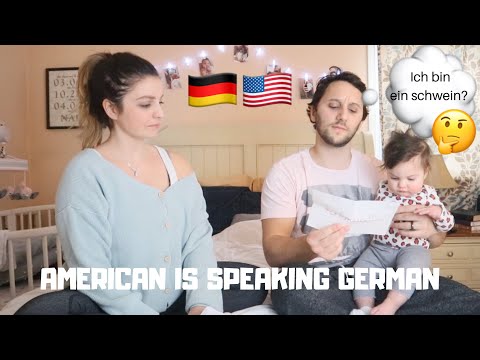 American Husband guessing German words! 🇩🇪🇺🇸