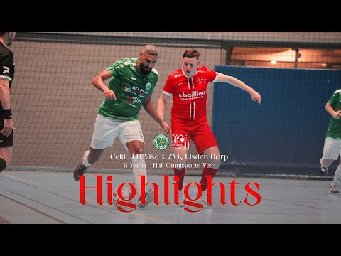 HIGHLIGHTS | Celtic FD Visé x Eisden Dorp | Belgian Futsal League 2023/24