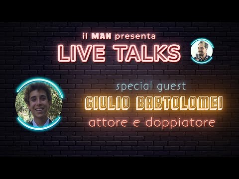 GIULIO BARTOLOMEI: voce di MIKE WHEELER in STRANGER THINGS e FLASH PARR - Live Talks #165