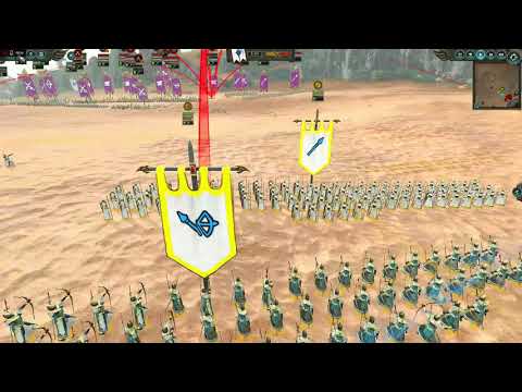 Total War:Warhammer 2 : Dunkelelfen gegen Hochelfen