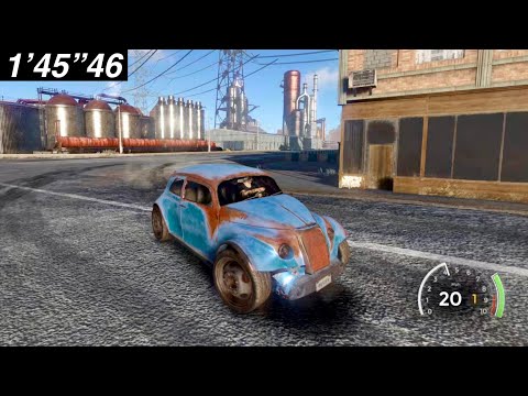 🏆 Time Trial - Industrial City Petrochemicals [DC] (1’45”46) [PS4] FlatOut 4: Total Insanity