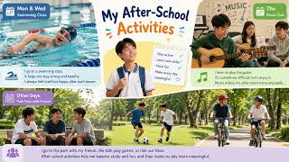 Modal Essays: Topic 18. My after-school activities