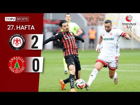 Çorum FK (2-0) Ümraniyespor | 27. Hafta Maç ÖZETİ | Trendyol 1. Lig - 2025/26