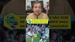 Juventude vence São José de virada em jogo de cinco expulsões e garante vaga na semifinal do Gauchão