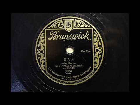 ABE LYMAN'S SHARPS and FLATS { SAN } 1928,