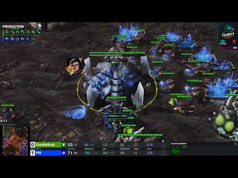 PiG (Z) vs ZombieGrub (T) #2 - QLASH Casters Invitational Group A Winners Match