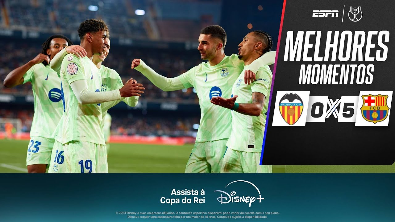 Com HAT-TRICK de Ferran Torres e show de RAPHINHA, BARCELONA bate Valencia | Melhores Momentos