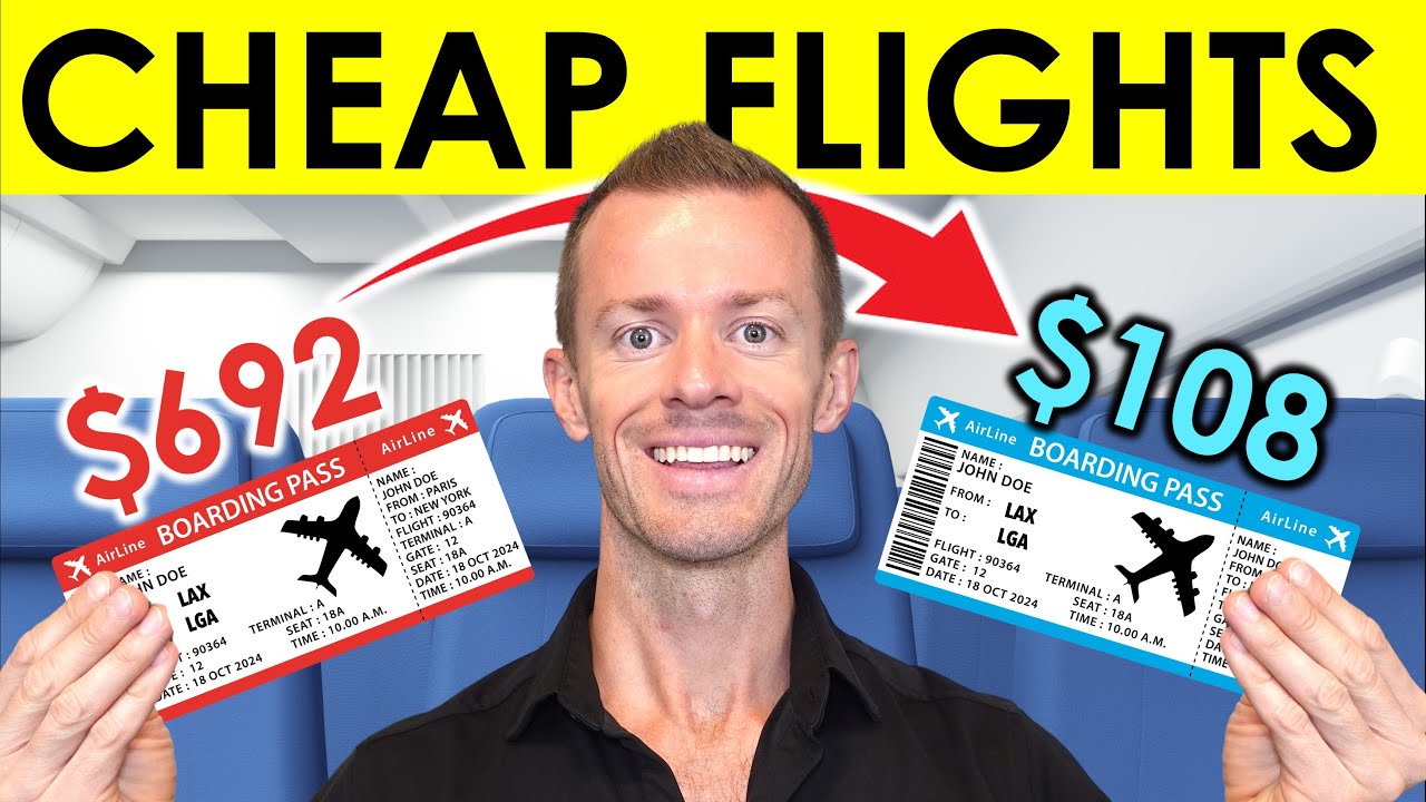 How to Book CHEAP FLIGHTS in 2025 (Best Travel Hacks)