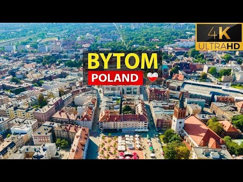 🇵🇱 Bytom z lotu ptaka – Odkryj to miasto z drona!