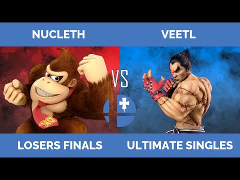 RogaSmash 208: SSBU Losers Finals - Nucleth (Donkey Kong) vs Veetl (Kazuya)