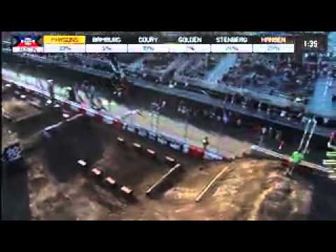 Tom Parsons wins a gold medal in the Moto X Best Whip final at X Games Austin 2014