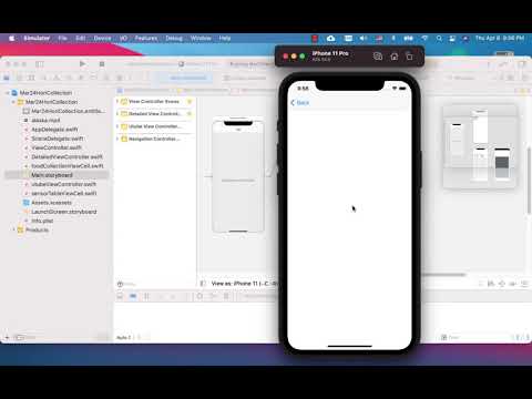 Demo of CollectionView and TableView to YouTube