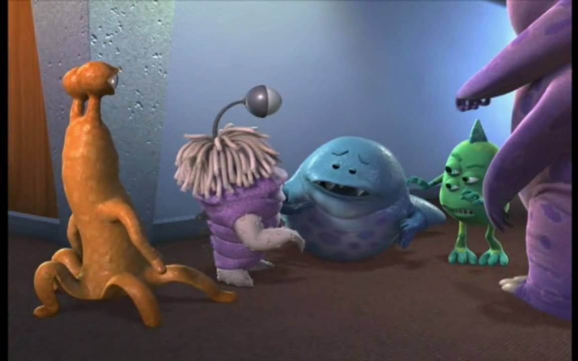 Monsters Inc. - Boo Saying Mike Wasowski