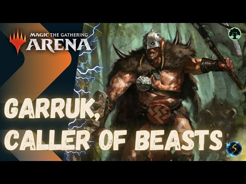 It's Showtime: Garruk, Caller of Beasts 🌲 - MTG Arena - Historic Brawl