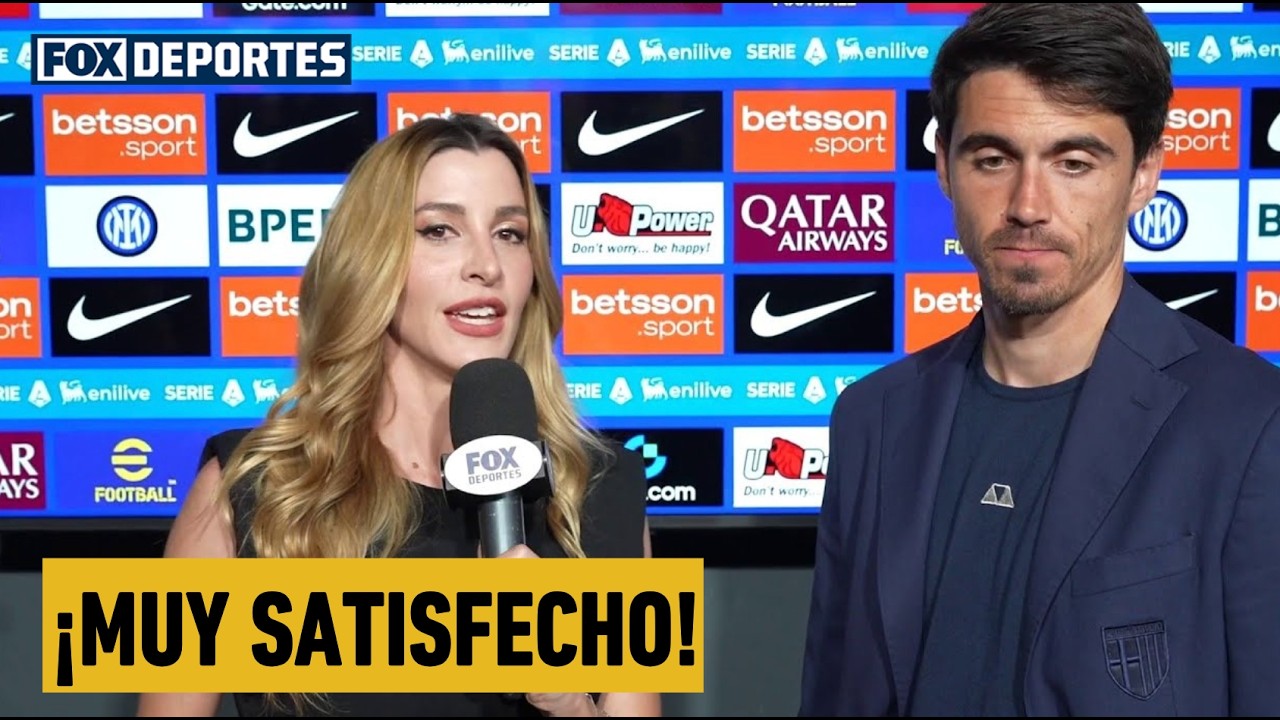 💪 ¡MUY SATISFECHO! | Carlos Cuesta, DT del Parma, habla tras asegurar la permanencia en Serie A