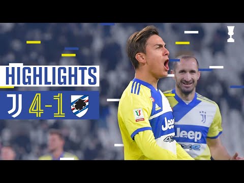 Juventus 4-1 Sampdoria | Emphatic Home Win Sees Juve Through to Last 8! | Coppa Italia Highlights