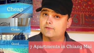7 Cheap and Clean Chiang Mai Apartments with Map