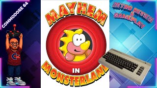Mayhem in Monsterland on Commodore 64 – C64 Platforming Perfection | Review & Gameplay