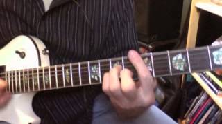 Learning Blues Guitar • Chapter Four • Solo With Rhythm Pattern Combination #2
